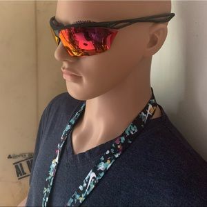 NIKE VAPORWING Men’s Sunglasses Red Reflective